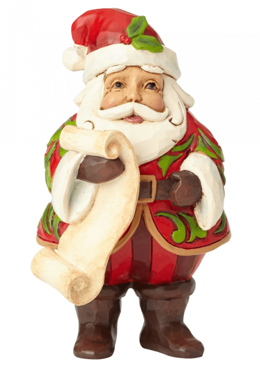 Mini Santa With List 1