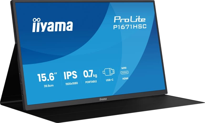 IIYAMA desktop P1671HSC-B! FHD, Speakerc , leather cover , B C 2