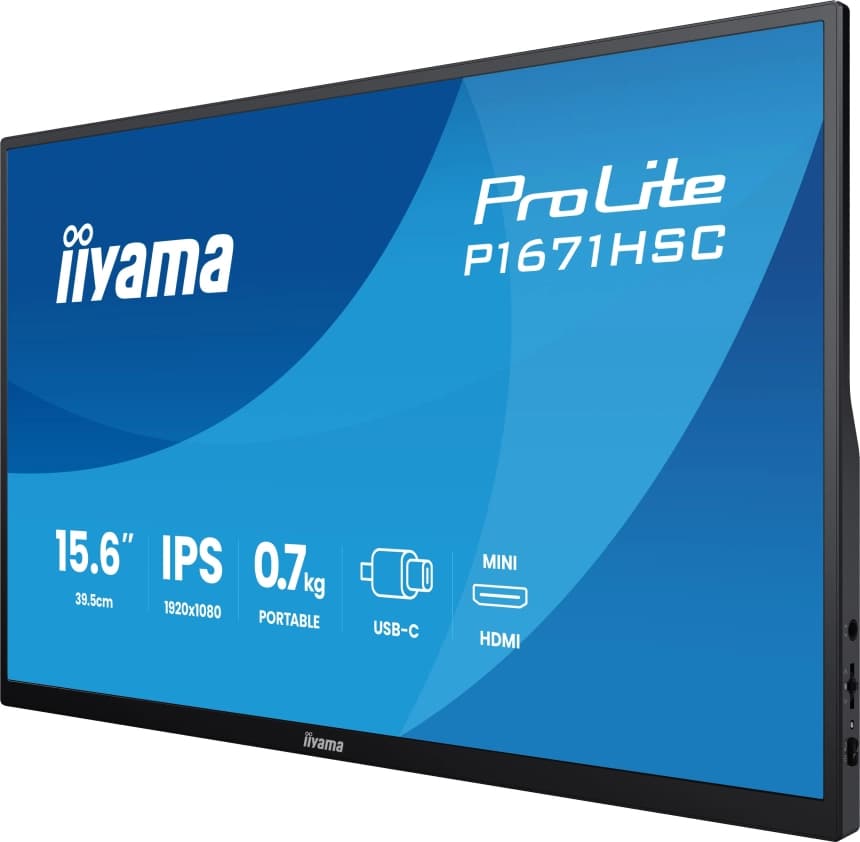 IIYAMA desktop P1671HSC-B! FHD, Speakerc , leather cover , B C 5