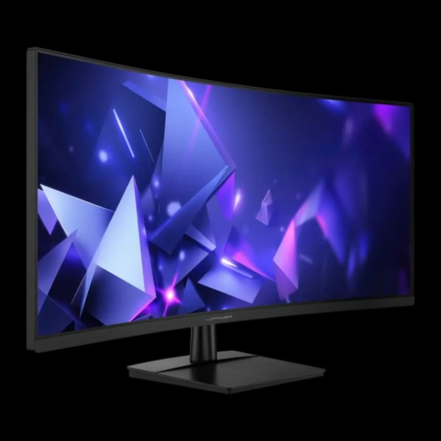 Monitor 34" LC Power LC-M34QC UltraWide QHD, 3440x1440, 180Hz, Curved, 2xDP/2xHDMI, Audio out 2
