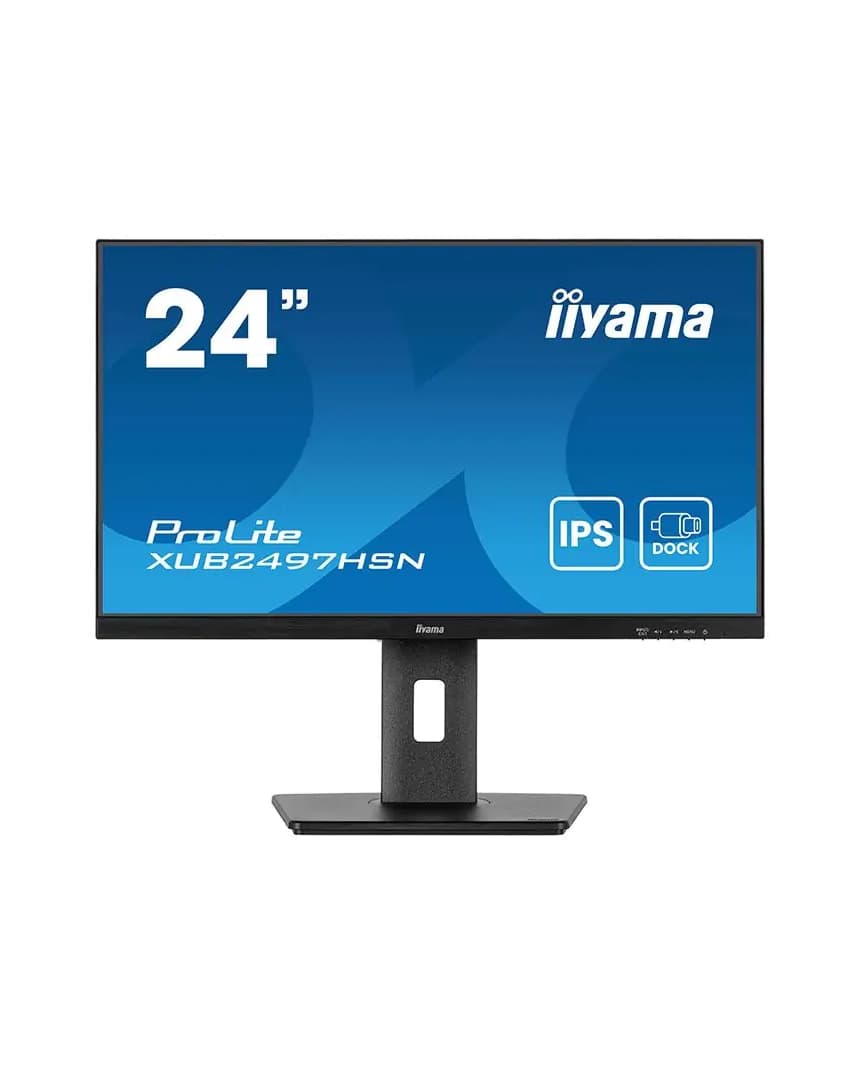IIYAMA 23.8" XUB2497HSN-B2 1920x1080 100Hz, 1ms, USB C Docking 65W, RJ45 1