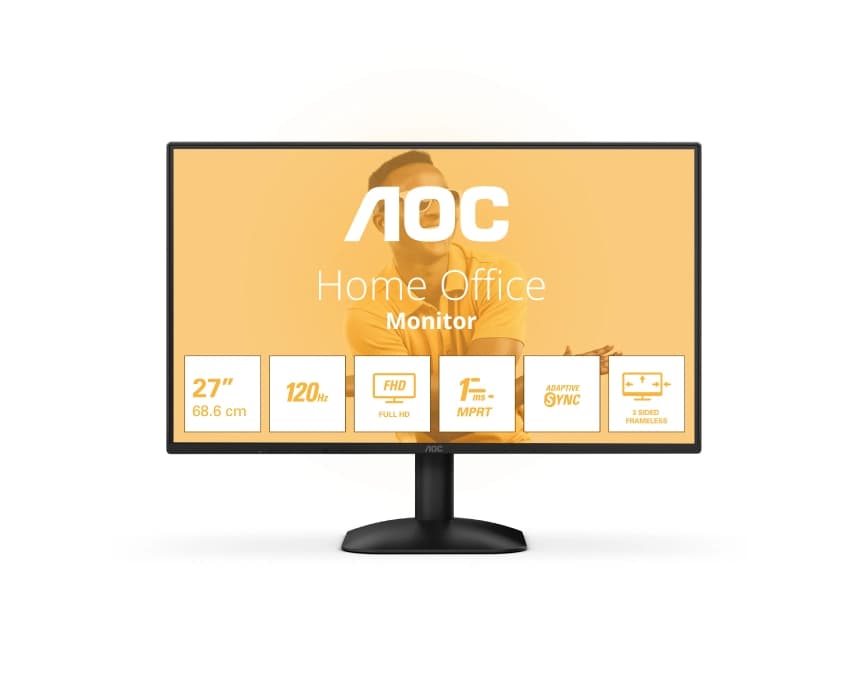 Monitor 27" AOC 27B31H IPS 1920x1080/120Hz/HDMI/VGA/TILT 1