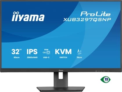 Monitor 31.5" Iiyama XUB3297QSNP-B1 IPS 2560x1440/100Hz/1ms/HDMI/DP/4xUSB