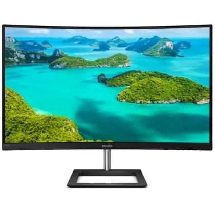 Monitor PHILIPS 325E1C/00 31.5"/VA,zakrivljen/2560x1440/4ms GtG/VGA,HDMI,DP/VESA