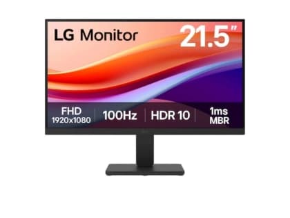 Monitor LG 22U401A-B 21.5"/VA/1920x1080/100Hz/1ms MBR/VGA, HDMI/VESA/crna