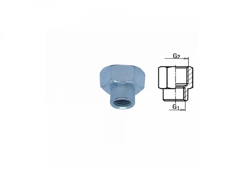 Muf reducir 1/2''-1/4'' 1