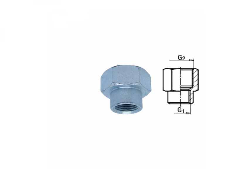 Muf reducir 1/2''-3/8'' 1