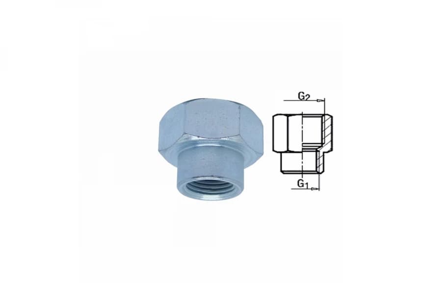 Muf reducir 3/4''-1/2'' 1