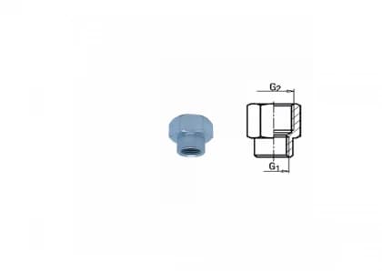 Muf reducir 3/8''-1/4''