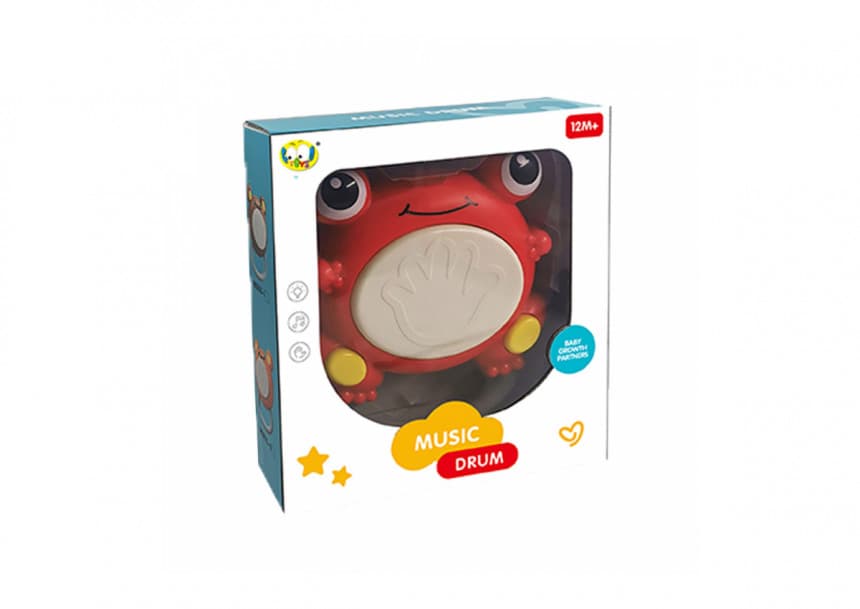 Muzički bubanj crveni 1