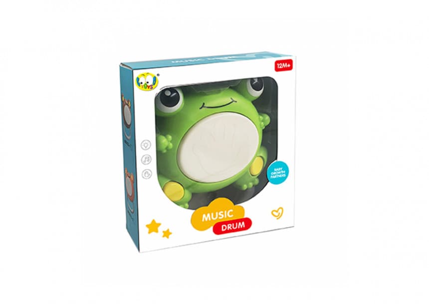 Muzički bubanj zeleni 1