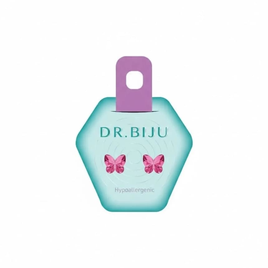 DR.BIJU MINĐUŠE 5.0MM SVETLO ROZE LEPTIR 1