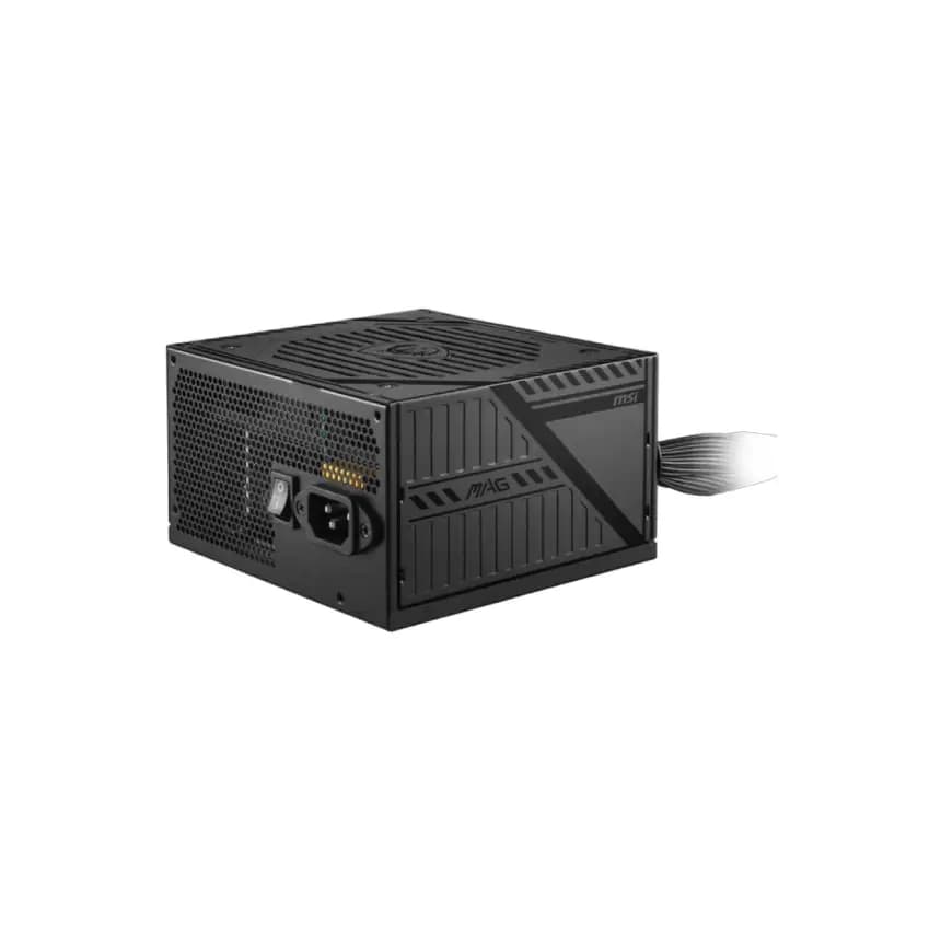 Napajanje 650W MSI Mag A650BNL Black ATX 650W Non-modular 80+ Bronze certified 1