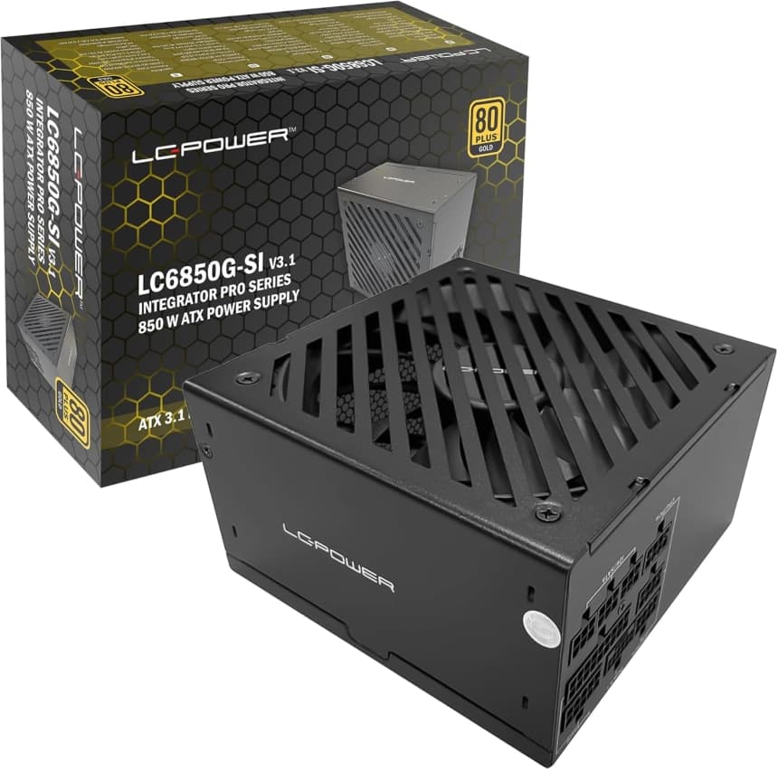Napajanje 850W LC Power LC6850G-SI V3.1 80 Plus GOLD 1