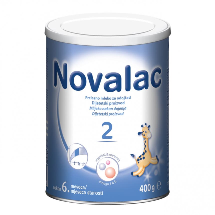 NOVALAC MLEKO 2 400G 1