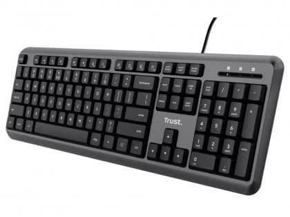 Tastatura TRUST ODY žična/US/crna