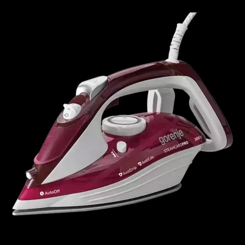 Gorenje SIH3000RBC Pegla snaga 3000 W CERAMIC podloga dugačak kabl 25m samoisključivanje kapacitet rezervoara 350ml 1
