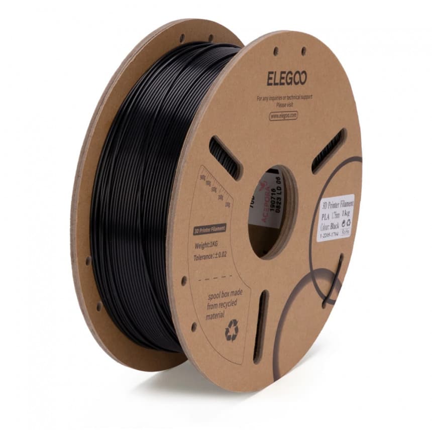 PLA Filament 1000g Black 1