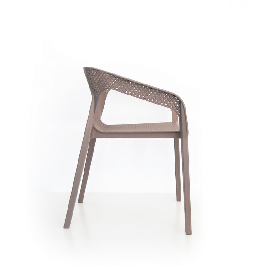 Plastična stolica STOP siva 2