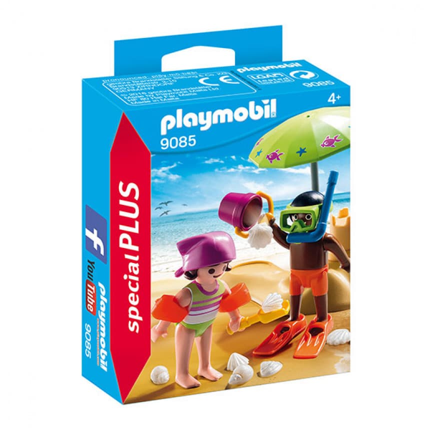 Playmobil Deca na plaži 1
