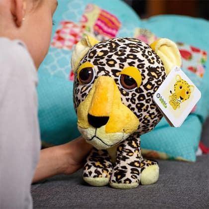 Plilšana igračka leopard 
