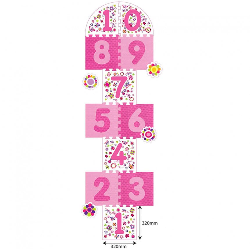 Podna Puzzla Školica Roze 2