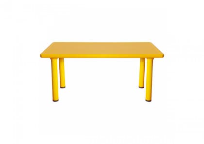 Pravougaoni sto žuti