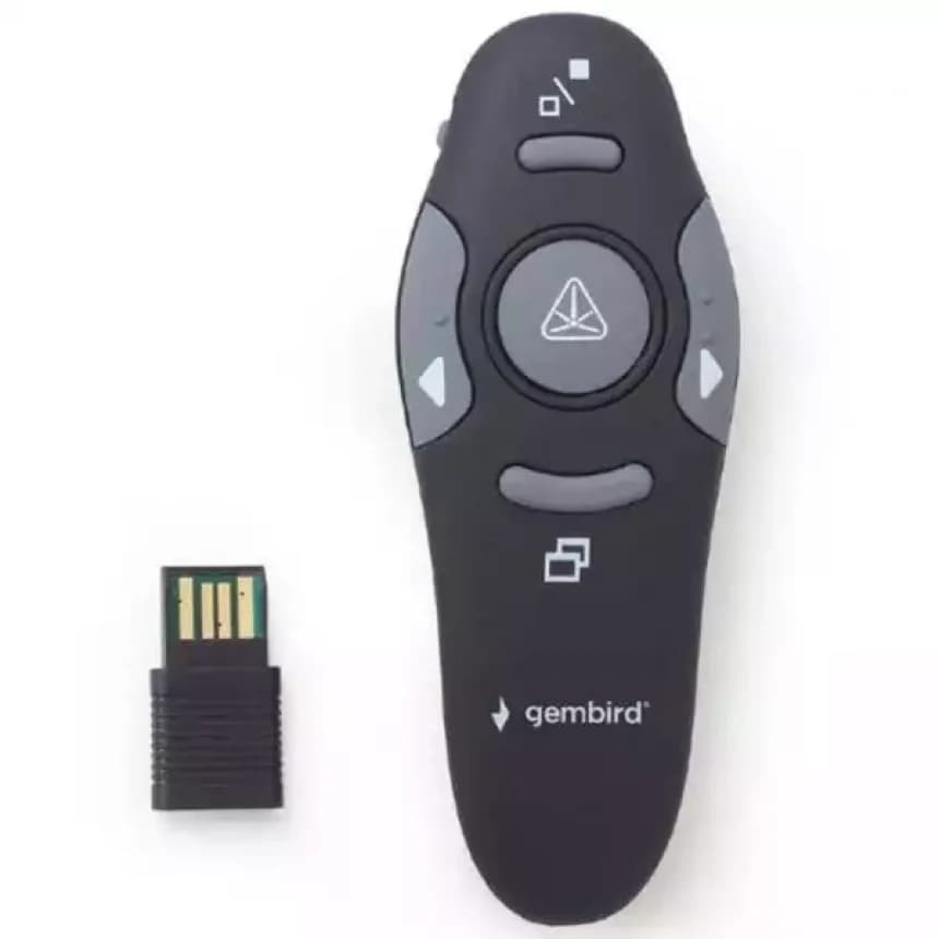 WP-L-01 Gembird Wireless prezenter, laser pointer 1