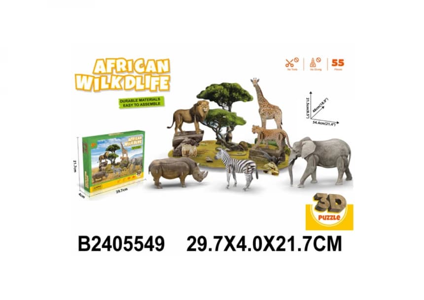 Puzzle 3D 554904-4 1