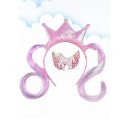 Rajf za kosu Unicorn kruna