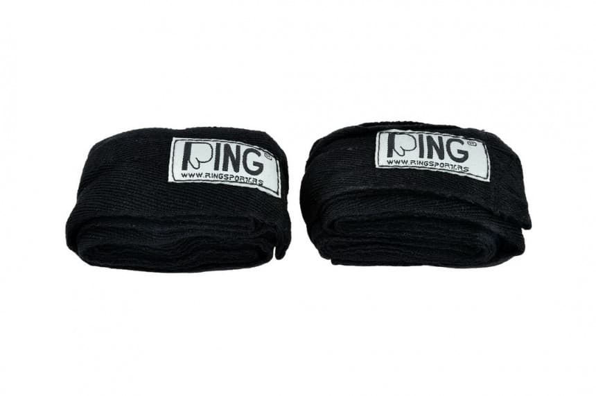 RING bandažeri za ruke crni 2x2,5m RX BX021-2,5M-BLACK 3
