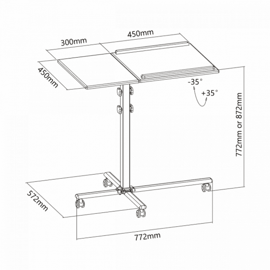 S BOX PFS 2, Nosac projektora 2