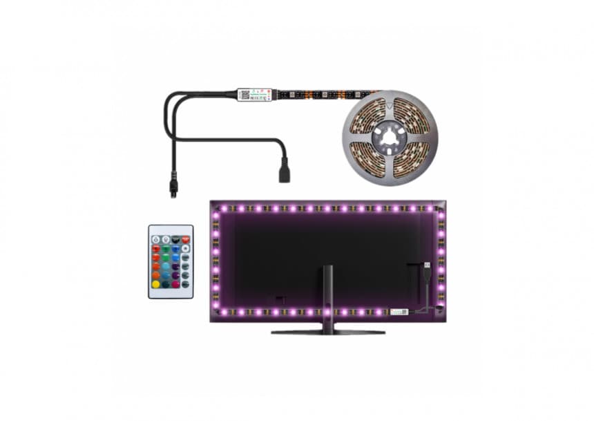 Set RGB LED traka 3m LTK5050/30RGB-RC/3 3