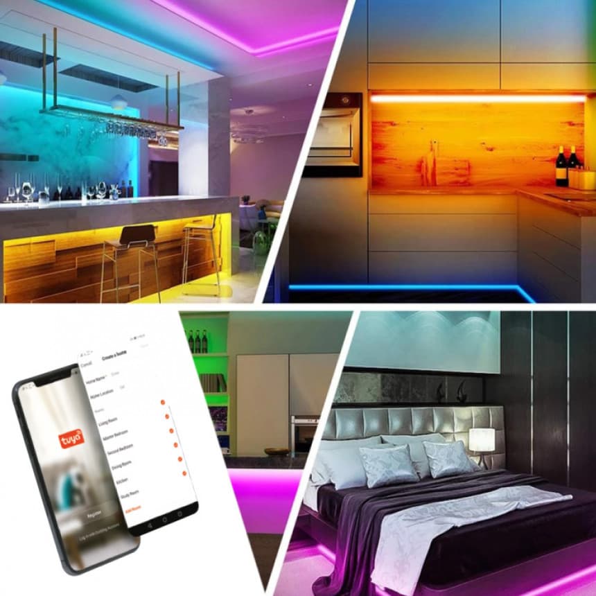 Set smart RGB LED traka 3m LTK5050/30RGB-WF/3 3