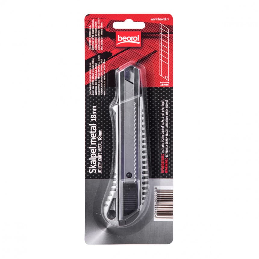 Skalpel metal ručka 18mm 3