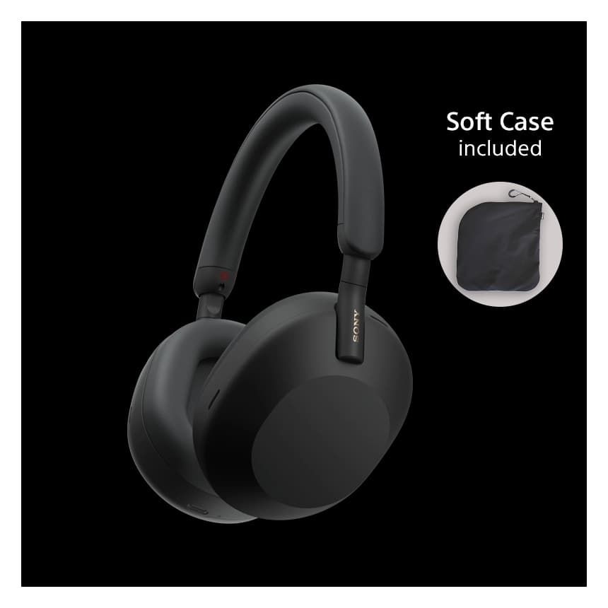 Sony WH-1000XM5BSAB (crne) SOFTCASE 1
