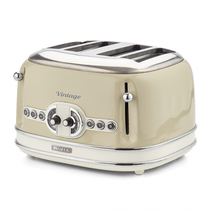 Ariete AR156 BG Vintage toster sa 4 pregrade Bež