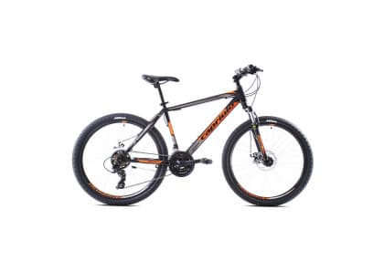 Bicikl Capriolo Mtb oxygen 26" 21HT Crno-narandžasta 22" (920421-22)