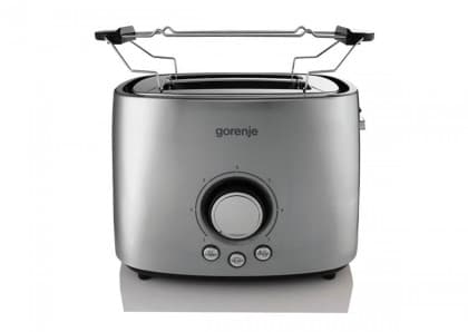 Gorenje Toster snaga 1000 W 7 stepena zagrevanja automatsko izbacivanje funkcija odmrzavanja INOX