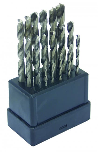 Burgije set 19  ∅ 1 10mm  HSS  EC 11190