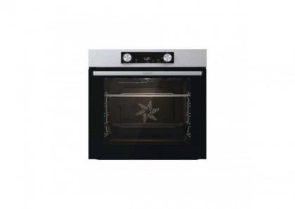 Ugradna rerna Gorenje Samostalna ugradna rerna multifunkcijska rerna 13P LED ekran Kružni grejač i ventilator za pečenje na više nivoa istovremeno 77 litara AirFry Fastpreheat Defrost PerfectGrill Pizza funkcija GentleBake AquaClean BO 6737 E02XK