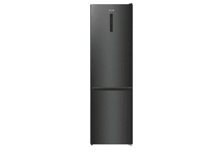 Kombinovani frižideri Gorenje Kombfrižider integrisana ručka Total NoFrost 353 litara 200 cm visina LED ekran na vratima frižidera Elektronsko upravljanje E razred IonAir technology AdaptTech Convert FreshZone Black inox look NRK 620E ABXL4