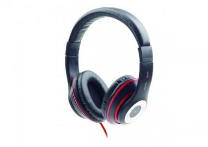 MHS-LAX-B Gembird Stereo slusalice sa mikrofonom Los Angeles black (1x3,5mm)