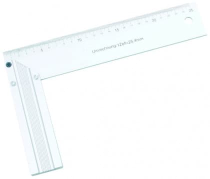 Vinkla stolarska alu 300 mm  EC 3325