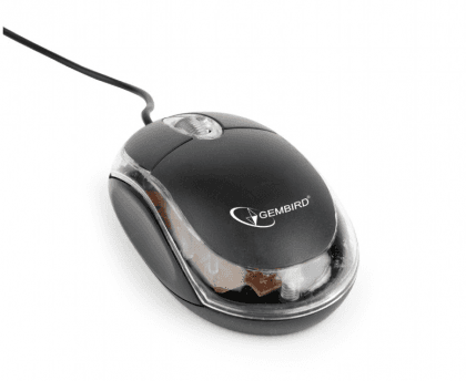 MUS-U-01 Gembird Opticki mis 1000Dpi black 94mm USB