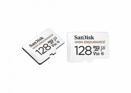 SanDisk SDHC 128GB micro 100MB/s40MB/s Class10 U3/V30+SD Adap. 67097