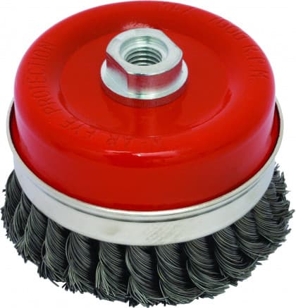 Upletena žičana četka  šolja ø 100mm  EC 17010