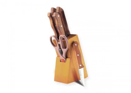 MAESTRO MR1401 NOŽEVI SET U DRVENOM KUĆIŠTU 7