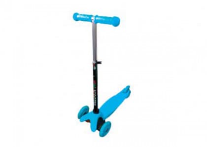 Trotinet sa svetlećim točkovima 002D1A Plava (290134-B)