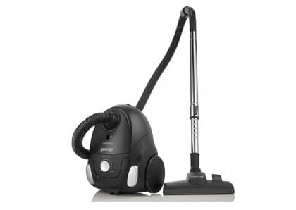 Usisivač Gorenje VC1611CXBK Snaga motora: 1600 W usisna snaga 330 W HEPA filtracija teleskopska cev kese: GB 1